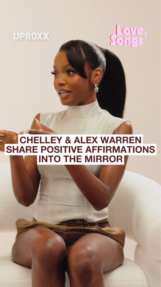 In this clip from the first episode of 'Love, Songs,' CHELLEY and Alex Warren look into a mirror and say something uplifting about themselves. This is the positive affirmation the world needs. ❤️ HEAD TO UPROXX’S YOUTUBE FOR THE FULL EPISODE OF ‘LOVE, SONGS’