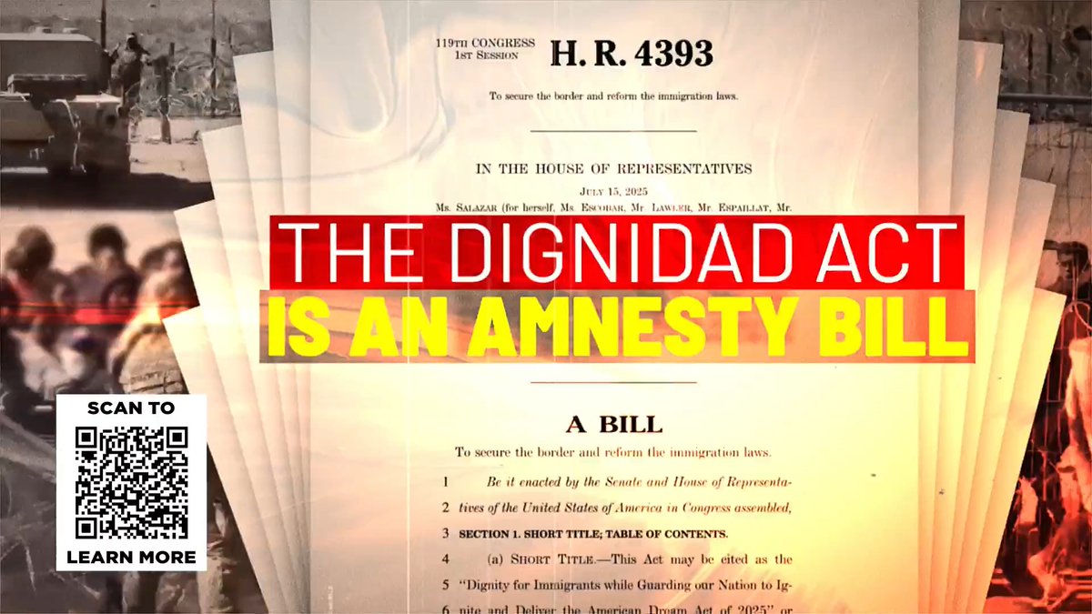 Today is a good day to remind everyone what the Dignidad Act is all about.