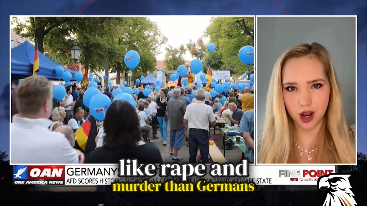 Why are we not allowed to PROTECT our own citizens? The only party willing to talk about crime statistics, welfare dependency and put Germany first again is the AfD. Chanel Rion OAN and I talked about the latest AfD victory in Saxony-Anhalt and what this means for Germany. Deutschland Kurier was a major contributor in Ulrich Siegmund’s campaign.