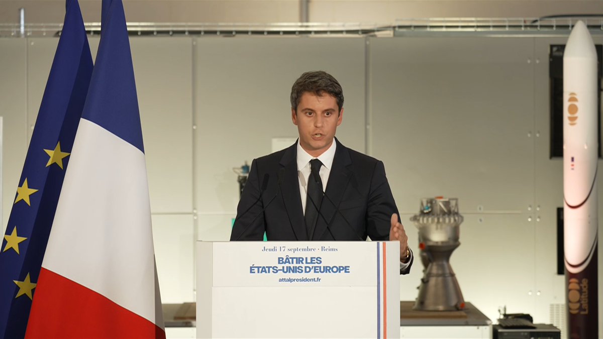 L’Europe a construit la paix. L’Union européenne a créé des normes. Les États-Unis d’Europe bâtiront notre puissance. La plus grande puissance économique, technologique et écologique de notre époque.