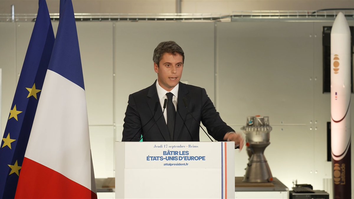Ensemble, avec les États-Unis d’Europe, nous partirons à la conquête des frontières économiques, technologiques et écologiques qui feront la prospérité du XXIe siècle. Nous partirons à la conquête de l’espace, de l’intelligence artificielle, de l’énergie décarbonée et de la défense de demain. Nous inventerons le premier vaccin contre le cancer. Les États-Unis d’Europe deviendront la première puissance au monde.