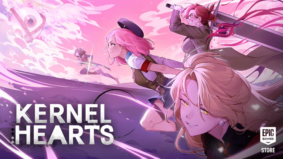 Let's go, magical girls ✨ Kernel Hearts ✨SEPTEMBER 17th✨ is available now!