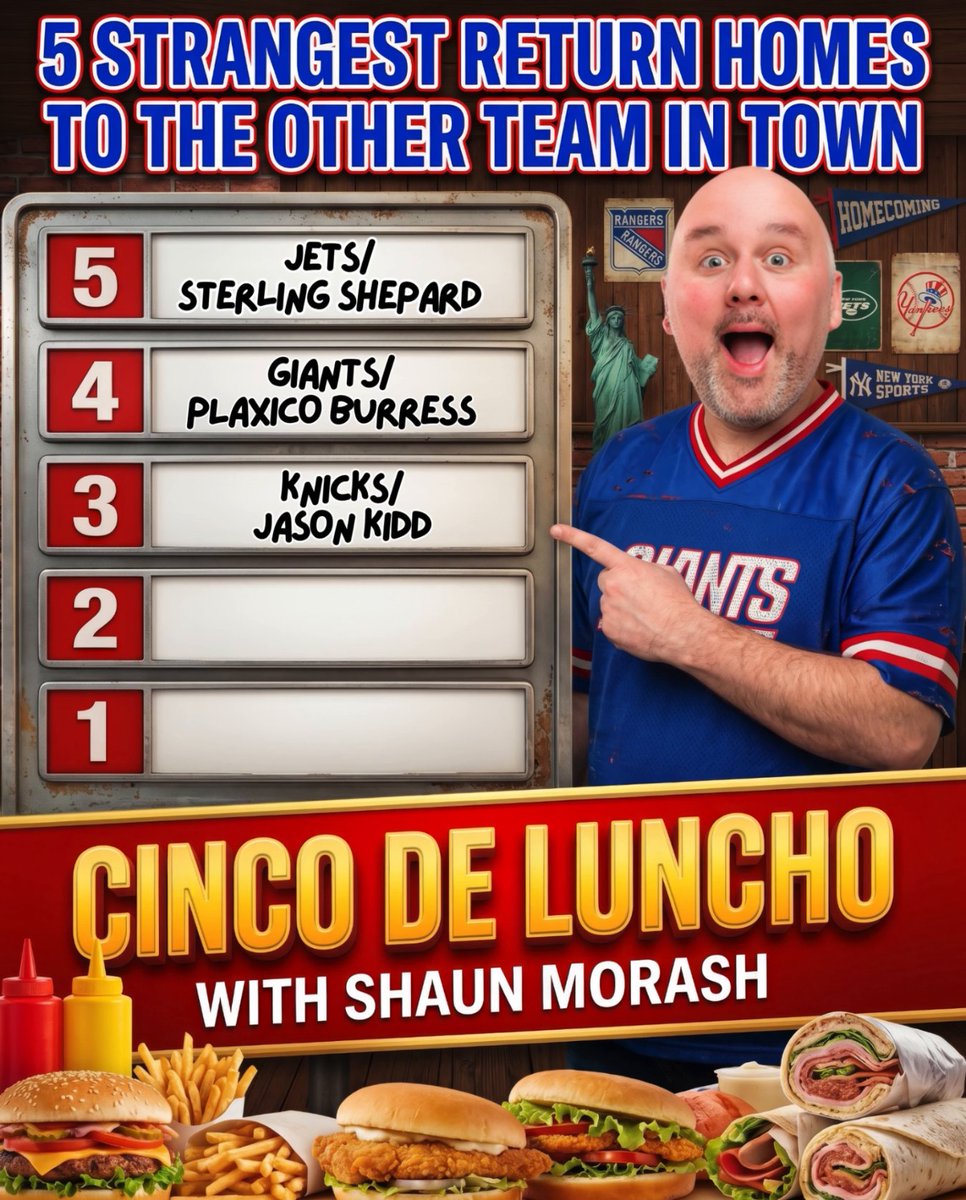 With Sterling Shepard joining the Jets, Shaun Morash ranks the five strangest returns home, but to the other team in town: