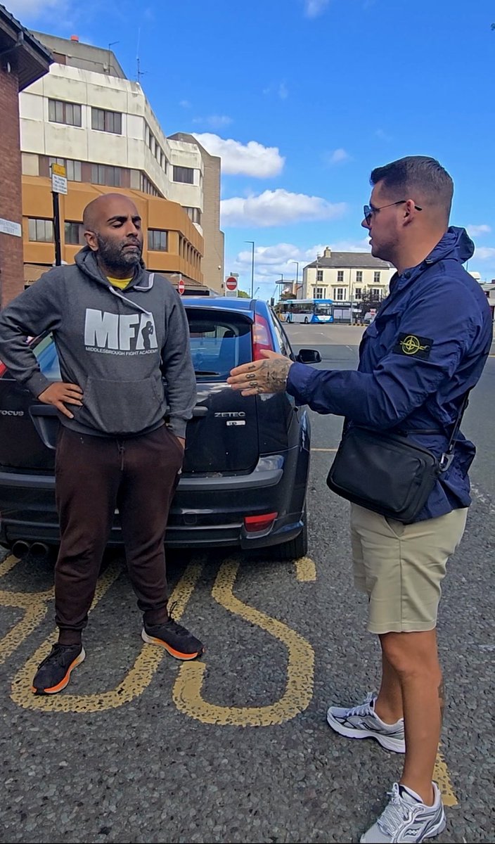Last week in Middlesbrough, 📍 I was stopped by a local resident who spent years working as a prison officer. We had an honest, open conversation about seeking asylum, integration, and what it means to properly build a life in Britain.