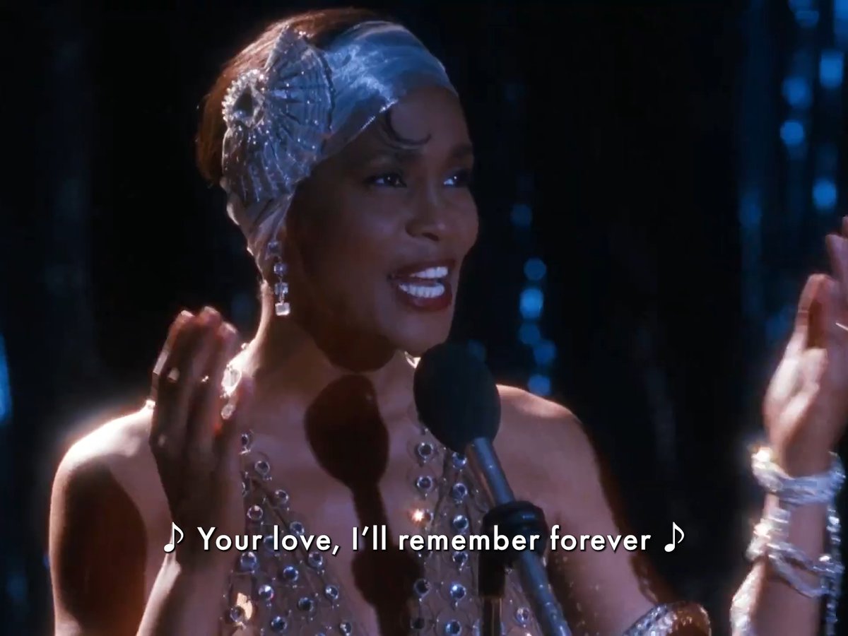 Whitney Houston singing "I Have Nothing," yet giving us everything. Mick Jackson's THE BODYGUARD (1992), starring Whitney Houston, Kevin Costner, Gary Kemp and Bill Cobbs, received two nominations for Original Song at the 65th Oscars: "I Have Nothing" and "Run to You."