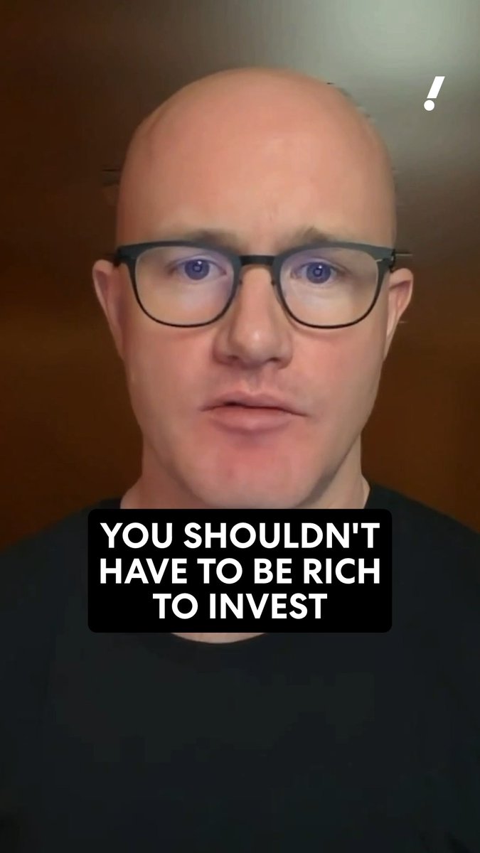Coinbase CEO Brian Armstrong says you shouldn't have to be rich to invest. 💵 A financial literacy test "would be another policy angle that would be fun to push on. And I think that the SEC is moving in that direction already," Brian Armstrong tells The Wolf Of All Streets.