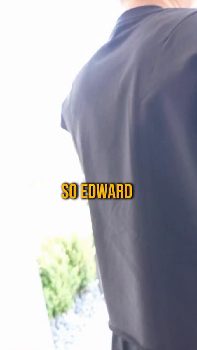 Turns out my crazy neighbor Edward actually coolest guy ever 😭 #stevewilldoit