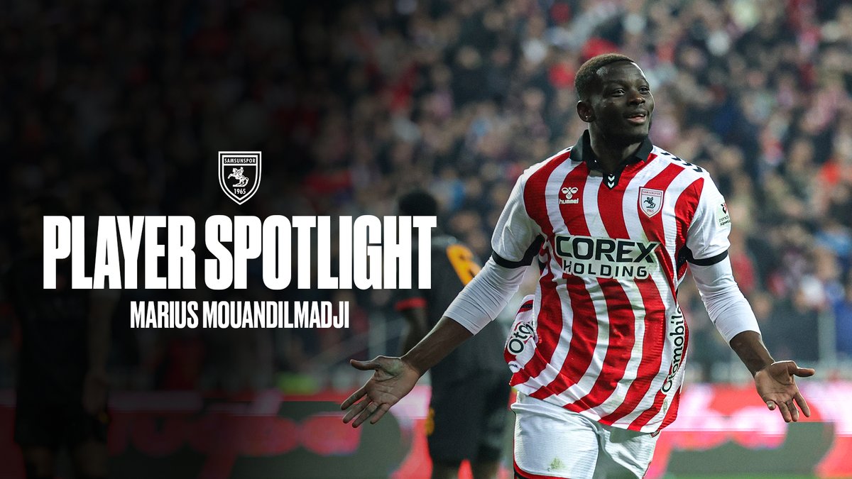 Marius Mouandilmadji'nin kulübümüzdeki son röportajında, futbol yolculuğuna ve kariyerinin önemli dönüm noktalarına odaklanıyoruz. Player Spotlight: Marius Mouandilmadji şimdi YouTube kanalımızda yayında! 🔗 #Samsunspor #AtatürklüArma #MariusMouandilmadji