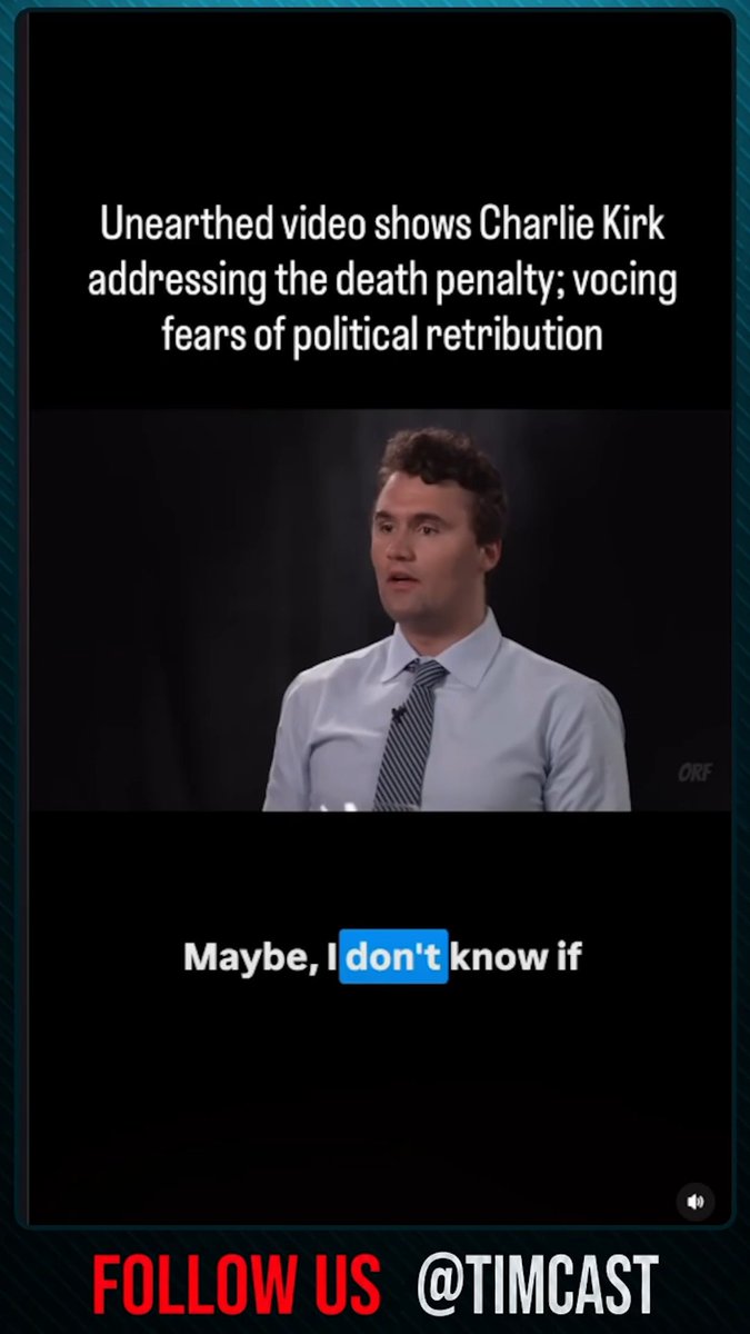 CHARLIE KIRK WARNED THEY'D KILL HIM