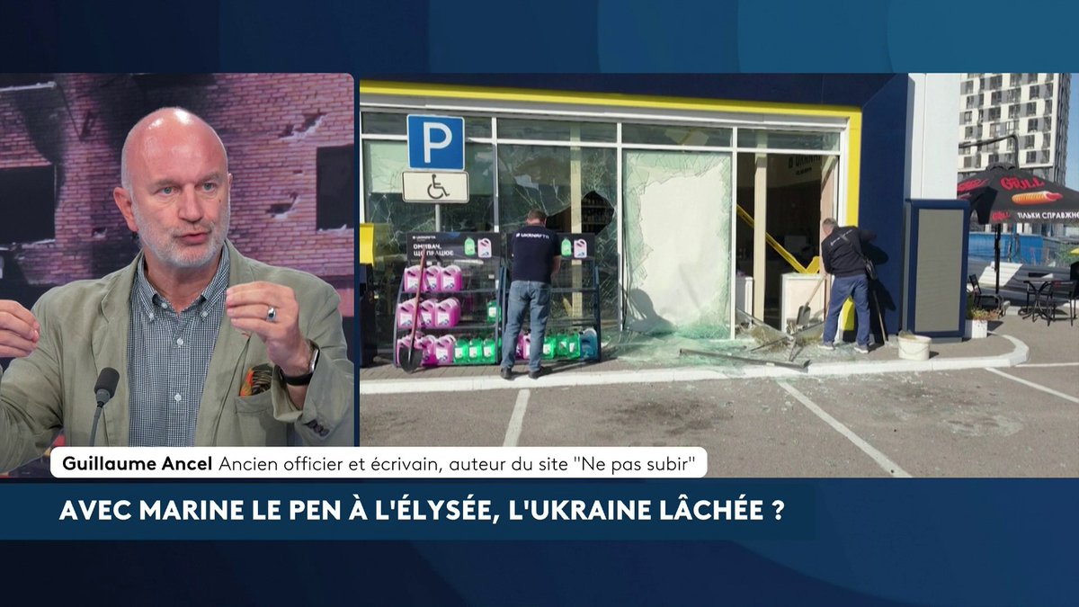 🔴 🗣️ Qu'impliquerait un arrêt de l'aide à l'Ukraine, si Marine Le Pen arrivait à l'Élysée ? "Ce serait dramatique", dénonce l'ancien officier Guillaume ANCEL 🌊. #ASuivreAvec Loïc de La Mornais #canal16