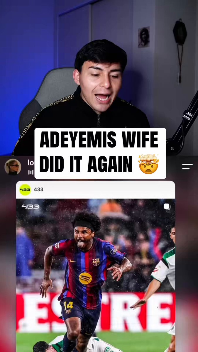 Adeyemi’s wife is really cooking 🔥