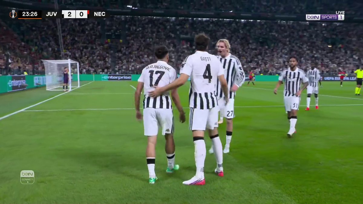 كريم ألايبغوفيتش يضاعف النتيجة ليوفنتوس #الدوري_الأوروبي