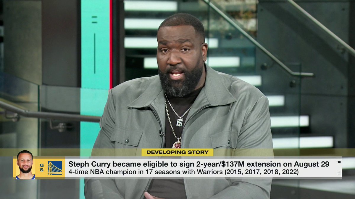 "Mike Dunleavy! You have to do your damn job." Kendrick Perkins wants the Warriors to extend Steph Curry and surround him with talent 👀