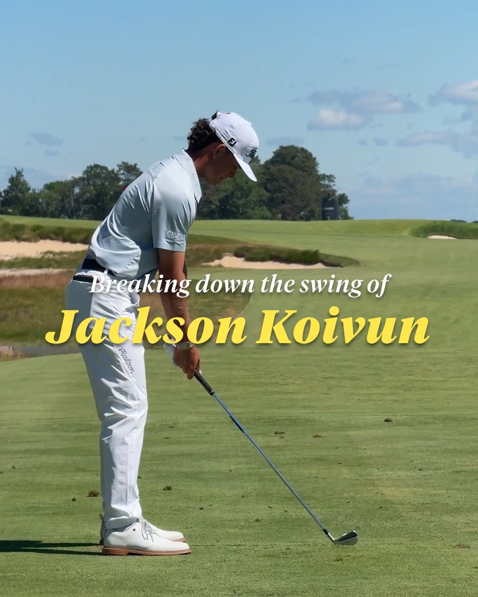 Analyzing what makes Jackson Koivun’s golf swing so unique. 🔥