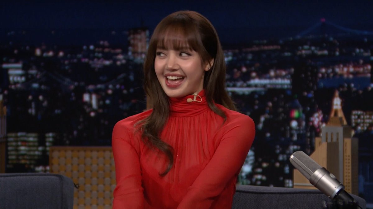 LISA is the first K-Pop artist to have a Vegas residency for VIVA LA LISA! #FallonTonight #LISAonFallon