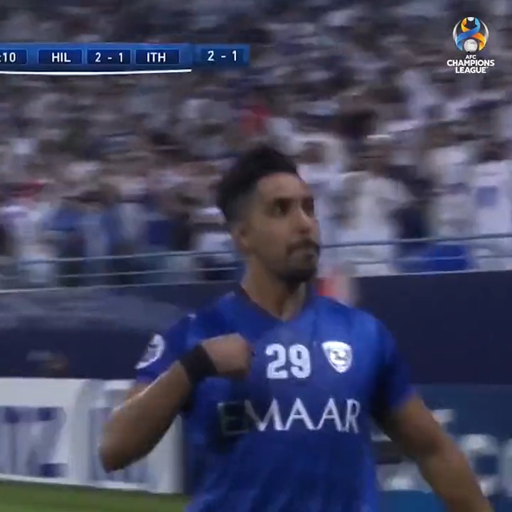 🚨🚨🚨🚨🚨 في مثل هذا اليوم قبل 7 سنوات!!!! نادي #الهلال يتأهل لـنصف نهائي دوري ابطال آسيا بعد الفوز على الاتحاد بـنتيجة 3-1 في محيط الرعب اندري كاريلو كان رجل المباراة في تلك الليلة!🇵🇪 💙💙💙💙💙💙💙💙💙💙💙💙