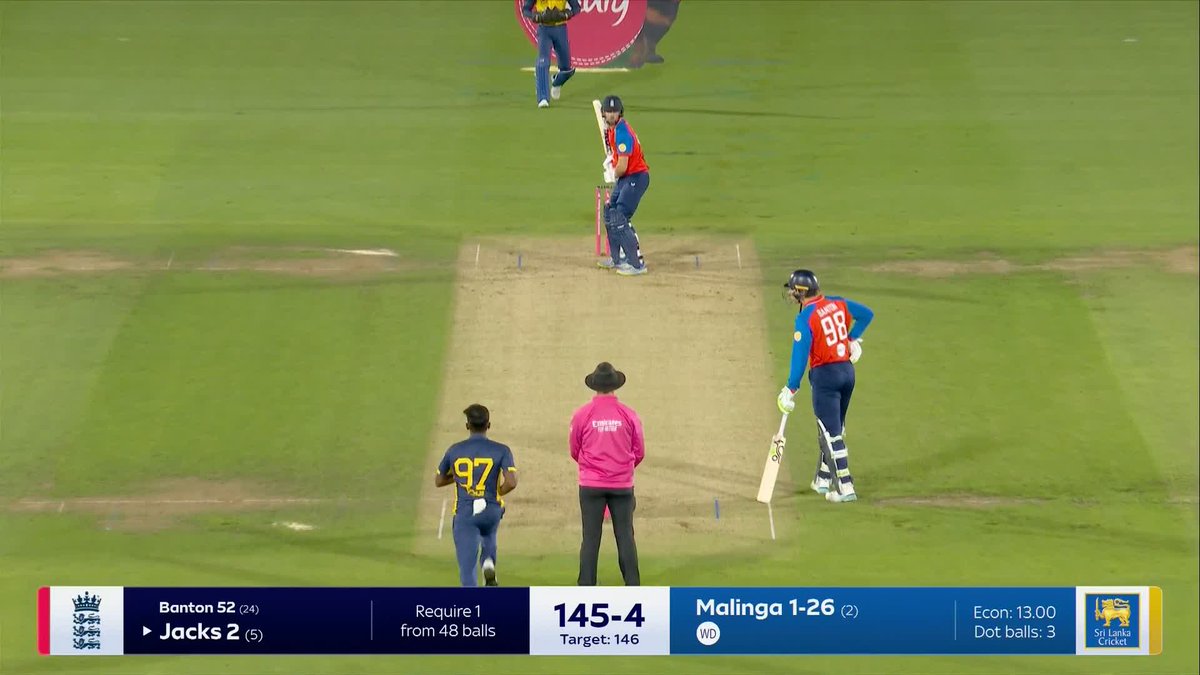 England beat Sri Lanka by six wickets to seal T20 series victory 💪
