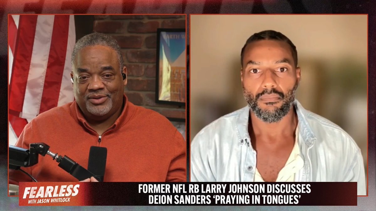 Former All-Pro NFL running back Larry Johnson helps me unpack how Deion Sanders speaking in tongues in his press conference felt disingenuousโฆ