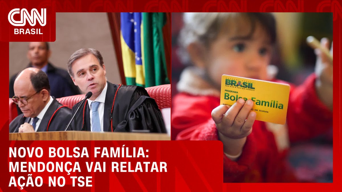 Novo Bolsa Família: Mendonça vai relatar ação no TSE; assista #CNN360°