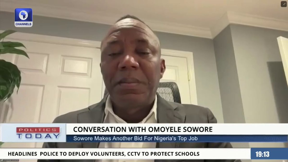 “There is no office of First Lady in the Nigerian Constitution. Becoming the president will not abolish my marriage, but I will not have the office of First Lady. Women will be heard, but I don't believe that you need a first lady who is holding an unconstitutional position and just wasting money that is meant for progress and projects” - Omoyele Sowore
