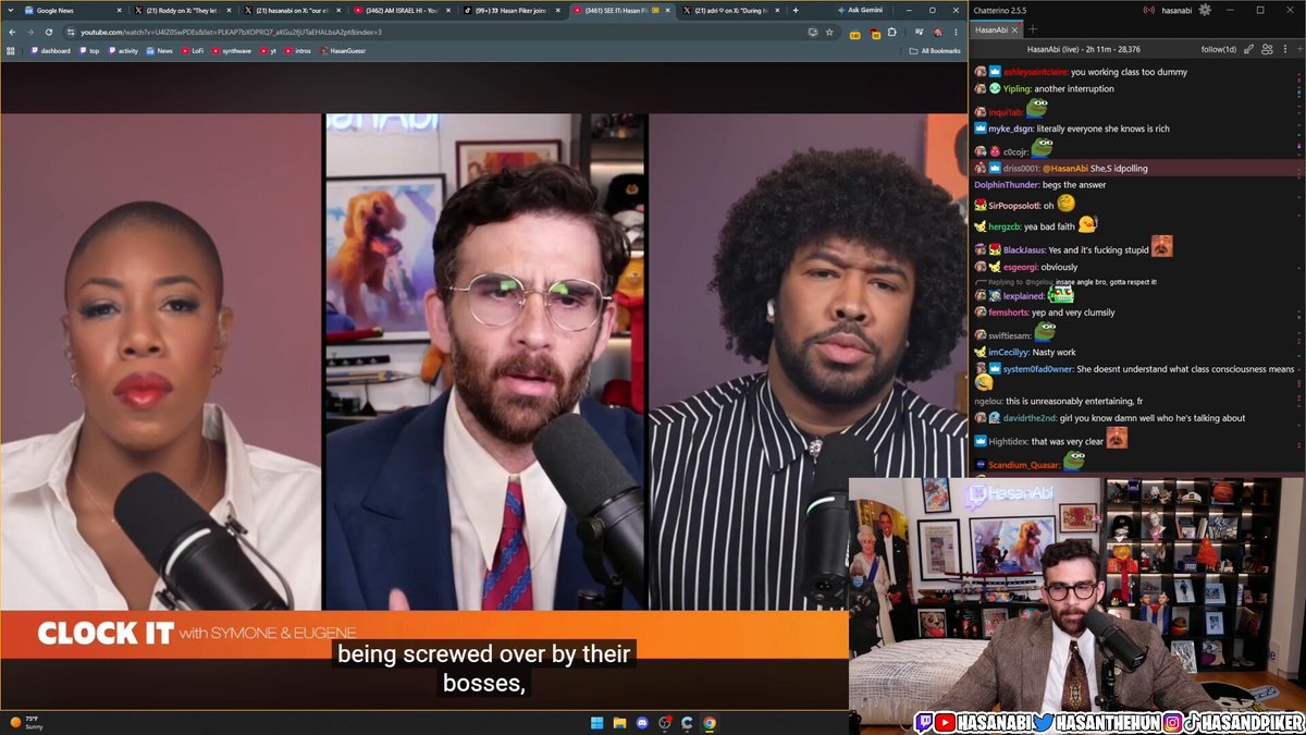 Hasan Piker talks about the ripple effects that the viral clip of him speaking about Palestine on MSNOW has been having. Many people on Twitter were shocked by Symone Sanders-Townsend in particular, being unable to draw parallels with the Palestinian plight and resistance and the plight of Black Americans and Black people in general throughout history. It was an interesting conversation to witness.