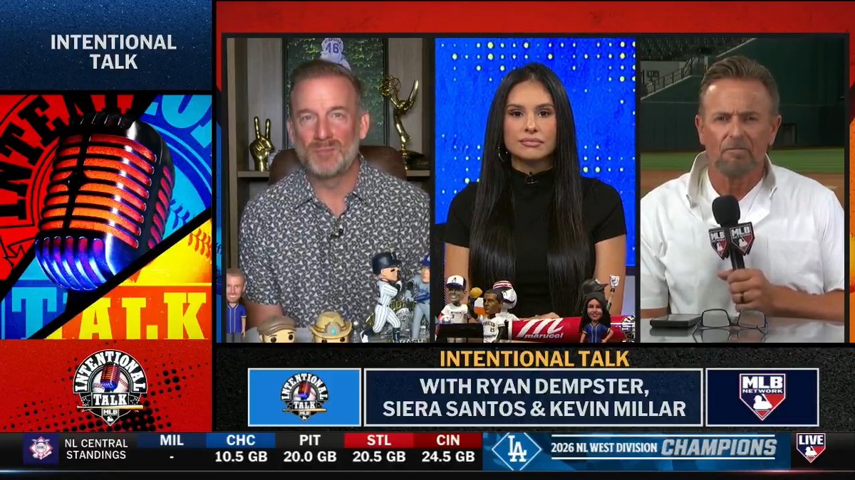 The Dodgers have won the NL West for the 13th time in the last 14 years 😤 Is this the most dominant run we've ever seen? Siera Santos | Kevin Millar | RyanDempster