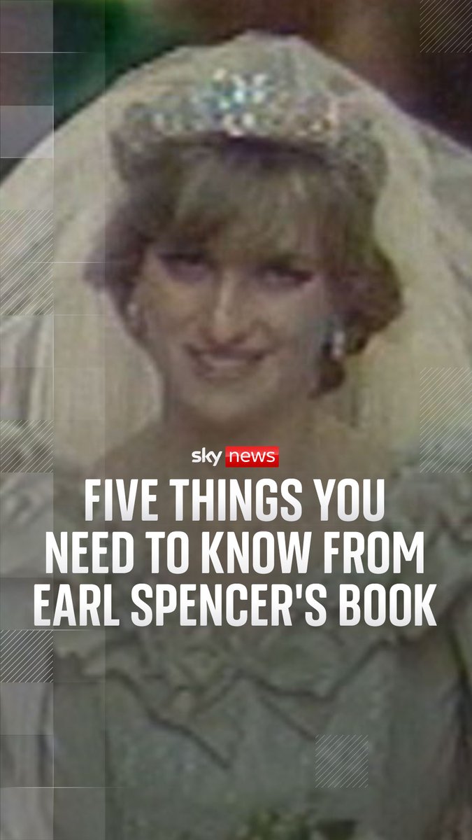 Princess Diana's brother, Earl Spencer, has released a tell-all book including the claim Charles was in love with one of his valets and that he called Diana "chubby". Sky's @LauraBundock explains everything you need to know ⬇️ Read more: