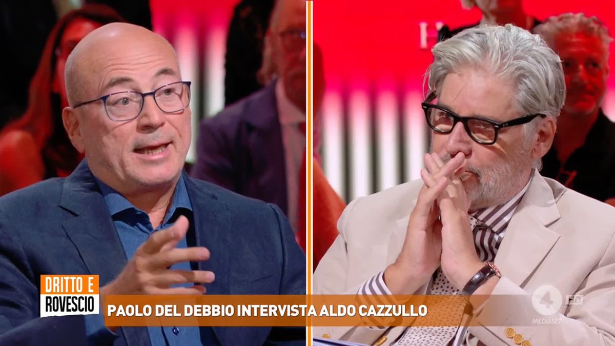 "Stiamo sottovalutando una minaccia terroristica. Non dobbiamo metterci in casa coloro che negano i nostri valori" Aldo Cazzullo a #drittoerovescio