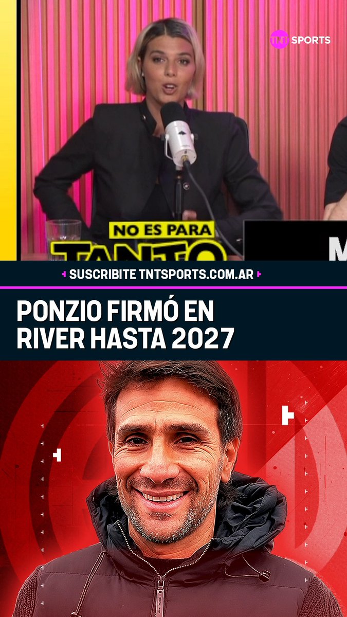 EL FUTURO DE PONZIO EN RIVER ⚪🔴 SARITA y todos los detalles del contrato de LEONARDO PONZIO como DT del Millonario, luego de que Stefano Di Carlo haya confirmado que firmó hasta agosto de 2027. 📌 Por reglamento de AFA, ningún DT puede dirigir más de dos partidos y ningún entrenador puede tener un vínculo menor a un año. #NoEsParaTanto