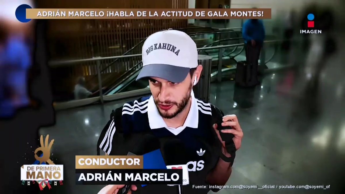 ¡Adrián Marcelo REACCIONA a polémicas de Gala Montes! ¿Cree que fue su culpa su situación mental? #DePrimeraManoTV👌 de lunes a viernes 3 pm por el 3.1 de #ImagenTelevisión: