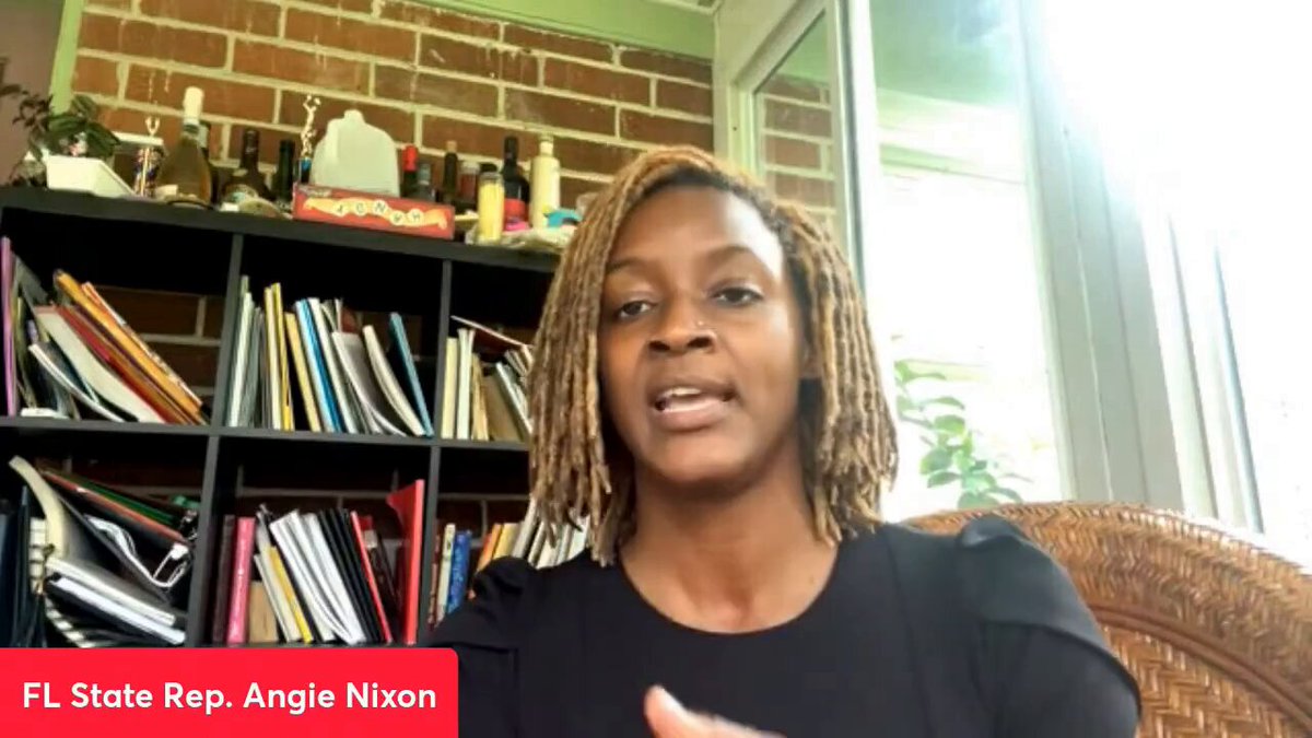 Florida Democrat Angie Nixon claims that rolling back racist DEI policies kills people. “This 'stop woke' agenda...that's nothing more than a racist dogwhistle...Florida is where woke or black people go to die."