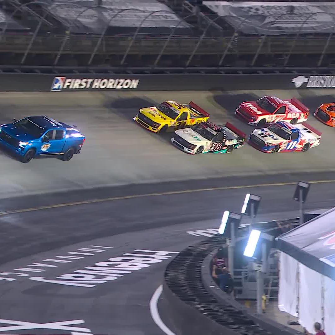 IT'S BRISTOL BABY! The green flag waves on The Chase at Bristol Motor Speedway, live on FS1.