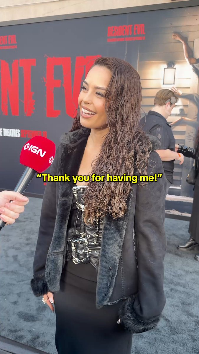 Resident Evil Red Carpet Premiere featuring guest host Valkyrae! Presented by ALIENWARE