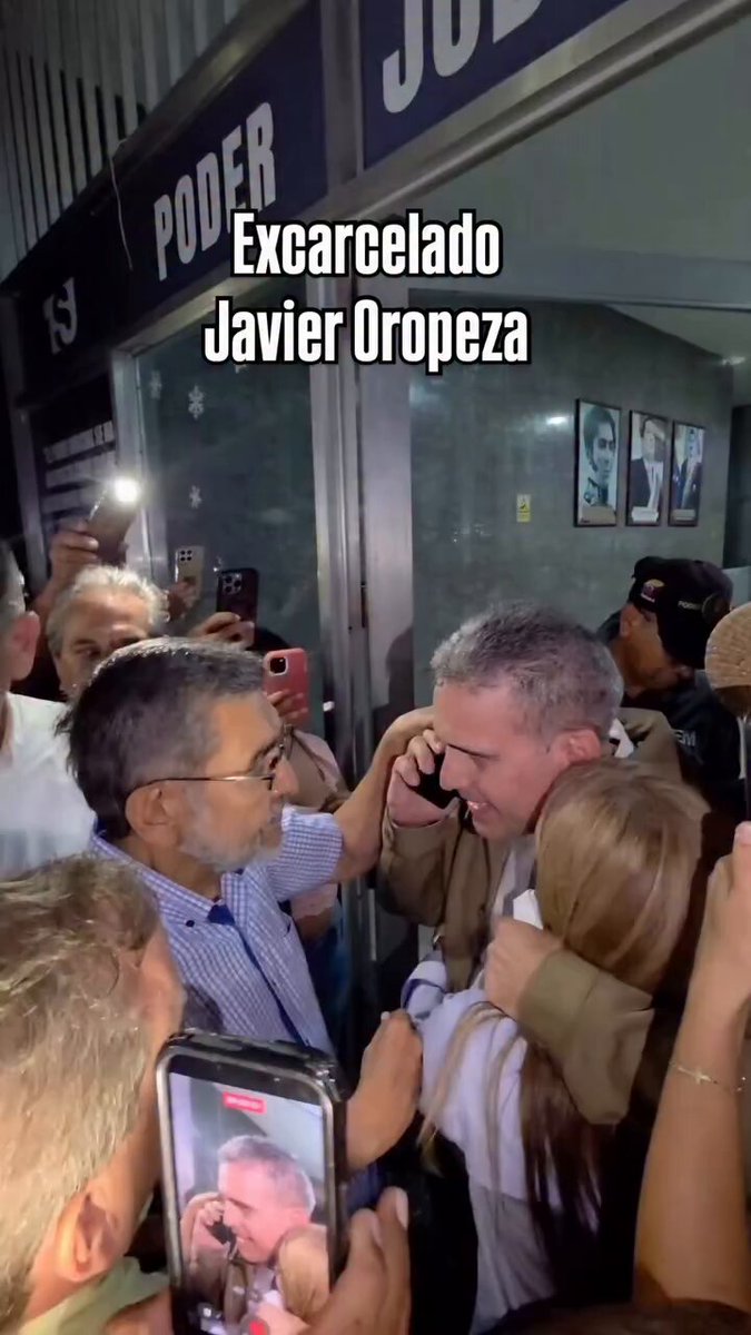 Venezuela 🇻🇪: Javier Oropeza has been released tonight after major public outcry following his arrest by the SEBIN. His release is good news, but his arrest is a reminder to everyone that Venezuela under Delcy remains an autocratic state.