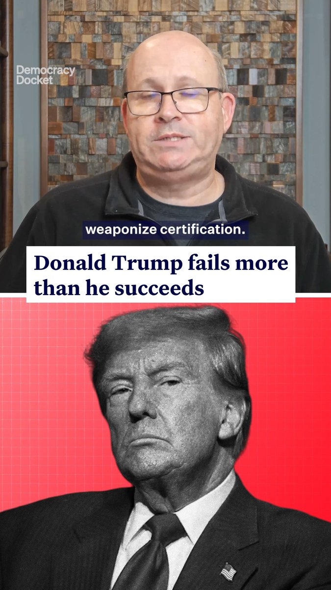 Trump could try to weaponize the certification of midterm election results if he doesn’t like the outcome. But that doesn’t mean he’ll succeed. “When it comes to free and fair elections, almost everything Donald Trump tries, he fails at,” Marc Elias says. Stay in the know: