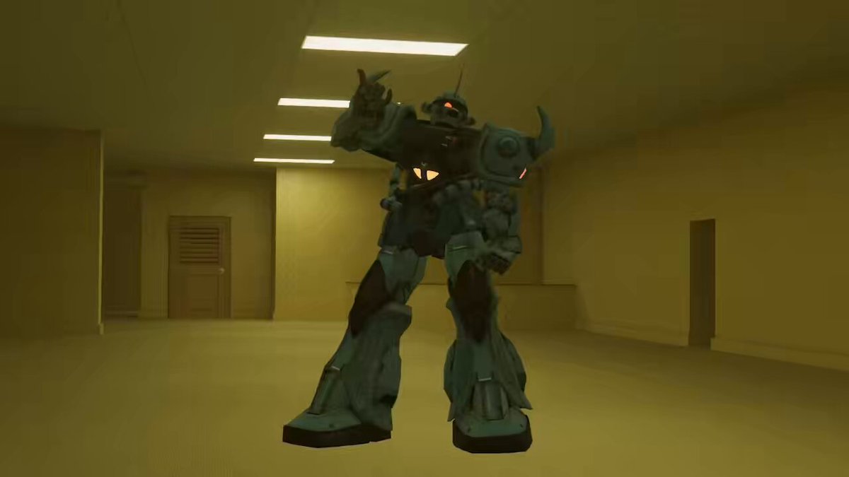 I just wanted to Gouf-it-out and execute my free will.. I forgot there was an entity in the world..