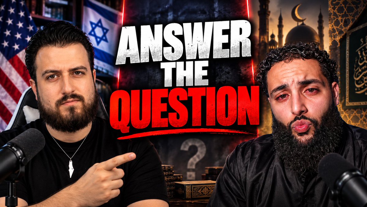 This is Duck Lips Muslim Orthodox guy when he doesn't get to do what he tries to do in EVERY DEBATE (Even his own followers say he does in his own comments lol). He ends up RUNNING bc he is not intelligent enough to defend his religion. He'd rather obfuscate. I didn't let him.