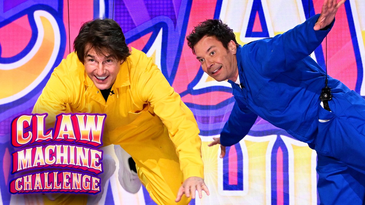 .Tom Cruise and Jimmy go head-to-head in the Claw Machine Challenge! #FallonTonight