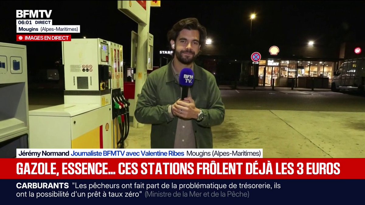 Prix des carburants: ces stations qui frôlent les 3 euros le litre