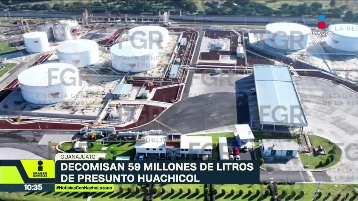 Decomiso histórico de #huachicol. Autoridades aseguran 59 millones de litros de combustible en San José Iturbide, #Guanajuato, el equivalente a 371 mil barriles de Pemex o 20 albercas olímpicas. Tenían 10 tanques y unidades de carga en el lugar, pero no hubo un solo detenido.