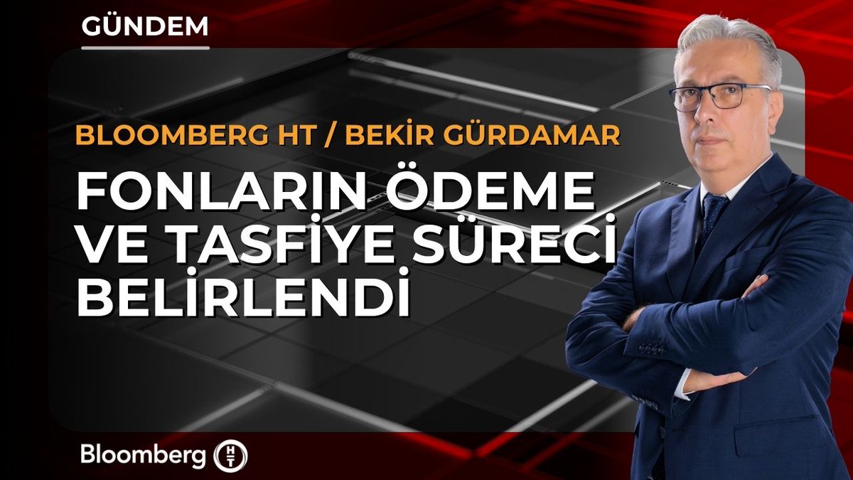 📍Sermaye Piyasası Kurulu (SPK), tasfiye edilmesine karar verilen yatırım fonlarının tasfiye usul ve esaslarını belirledi Bloomberg HT Finans Masası Şefi Bekir Gürdamar aktarıyor