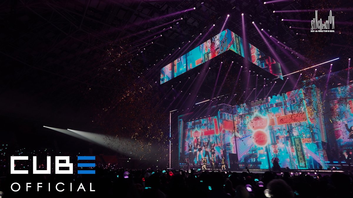 [📺] 2026 i-dle WORLD TOUR [Syncopation] IN SEOUL DVD/Blu-ray SPOT ✔️ 예약 판매 : 2026.09.21. (월) 2PM (KST) ~ ▫️ DVD 발매일 : 2026년 10월 20일 (화) ▫️ Blu-ray 발매일 : 2026년 11월 23일 (월) 🔗 #아이들 #idle #Syncopation #2026_idle_WORLDTOUR