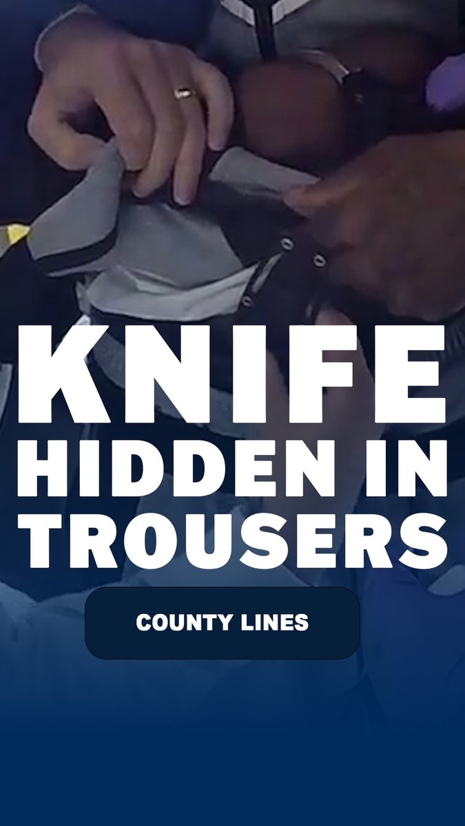 Our plain clothes officers found dangerous offender Walter De Carvalho carrying a six-inch dagger in his waistband. He was out on license when he was stopped, less than 24 hours later he was back behind bars. Read more: