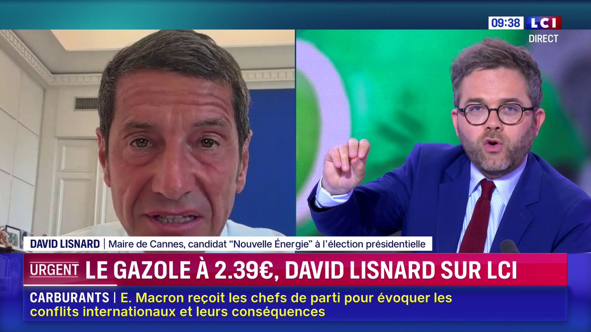 🔴🗣️ "L'État n'a pas un rond, est surendetté et on fait payer nos enfants" : David Lisnard à Julien ARNAUD sur LCI ⬇️