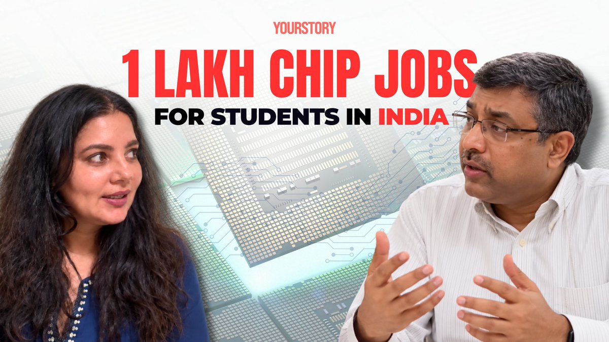 1 Lakh Jobs. One New Industry. Could this lead to new job opportunities? SEMICON India 2026 is here, and the numbers are only the opening act. ₹1 lakh crore in fresh investment commitments. Close to 1 lakh new jobs. 11 MoUs signed. 5 major announcements. 12 chip projects already approved. But the real story isn't the numbers. It's the shift underneath them. India is moving from building fabs to building an entire semiconductor ecosystem. From policy on paper to production on the ground. ISM 2.0 now stands on six pillars: design, materials, fabs, advanced packaging, R&D and talent. And the next layer is already taking shape: 200 semiconductor design startups 1 lakh technicians to be trained 6 new ChipIN Regional Centres India is no longer preparing to enter the global chip race. India is already in it. 🇮🇳 To understand what this moment really means, how the policy went operational in less than 4 years to reach this scale, and what lies ahead for India's growth story, I sat down with MeitY Secretary S Krishnan for a conversation that goes behind the headlines. Do watch the full interview below 👇 #SEMICONIndia2026 #Semiconductors #India