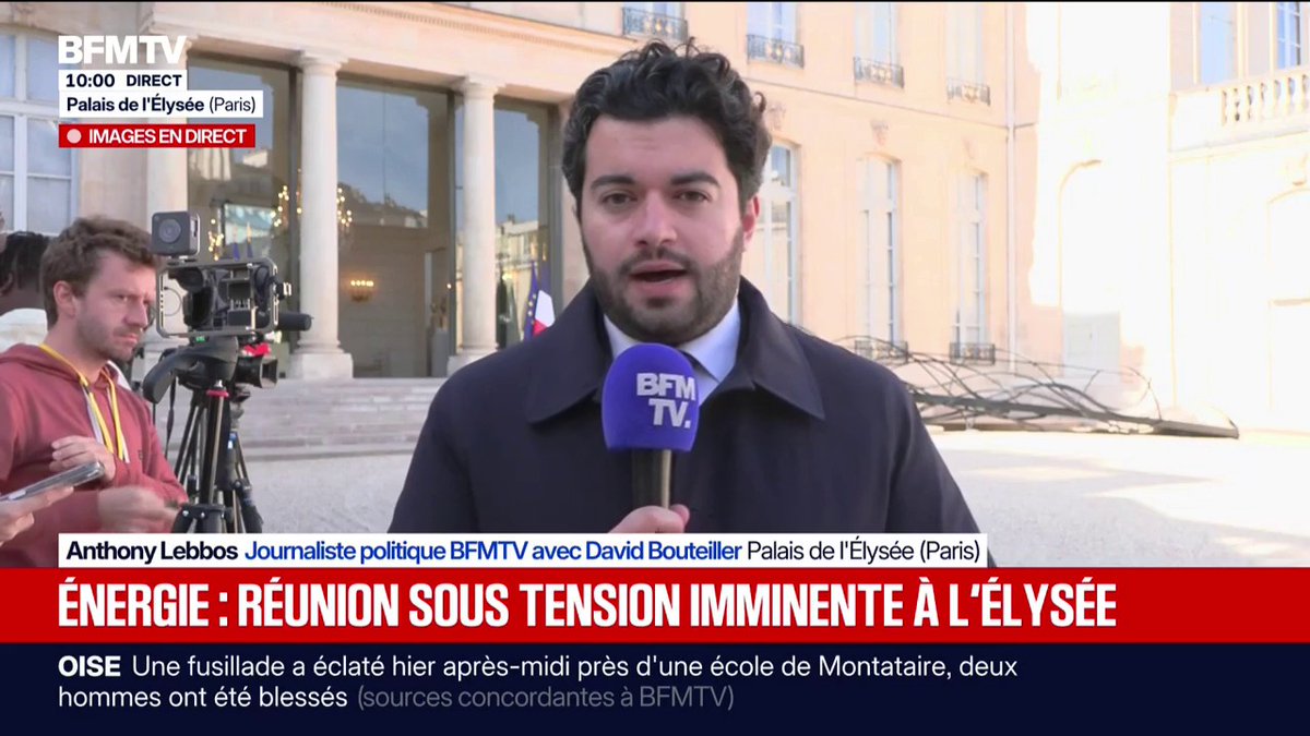 Les chefs de partis attendus à l'Élysée pour évoquer avec Emmanuel Macron le contexte international et ses répercussions, en particulier sur les prix des carburants