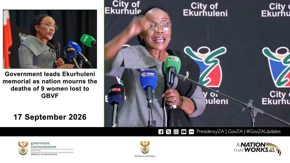 “Do not take advantage of women. It doesn’t matter how they are.” Minister Chikunga has condemned rape and the exploitation of women who may be vulnerable or unable to give consent, stressing that vulnerability is never an invitation to abuse. “If you are a man enough, you will protect her. You will take her and put her in a safe place so that she is not a victim.” The Minister emphasised that sexual relations must be based on freely given consent and urged men to protect, respect and never take advantage of women. #GovZAUpdates #EndGBVF