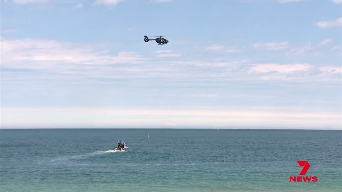 A swimmer was taken by a shark while on a morning swim with a mate. The victim was just metres from shore, when the giant predator attacked.