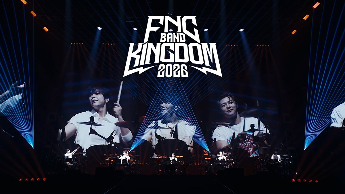 [🎥] FNC BAND KINGDOM 2026 “Opening Drum Collaboration” ✔️ #FNCBANDKINGDOM #FTISLAND #CNBLUE #NFlying #HiFiUnicorn #AxMxP