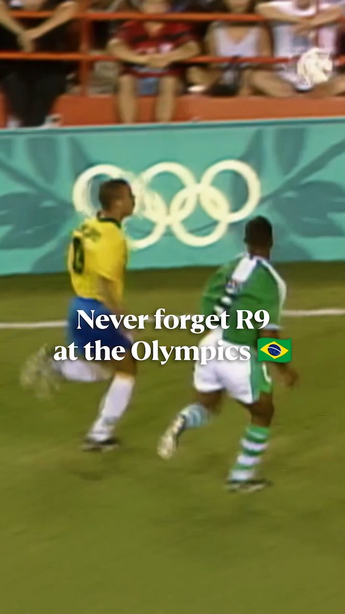 When a 19-year-old R9 announced himself to the world at the 1996 Olympics 🔥🇧🇷